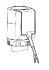 HERZ Termopohon pro 2 bodovou/pulzní regulaci, M 28x1,5, 24 V, 115 N, bez proudu zavřeno   1771112